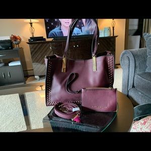Marc Jacobs wine colored satchel